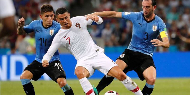 Lối chơi bóng của Uruguay khoa học xen lẫn kỹ thuật mang lại hiệu quả cao 