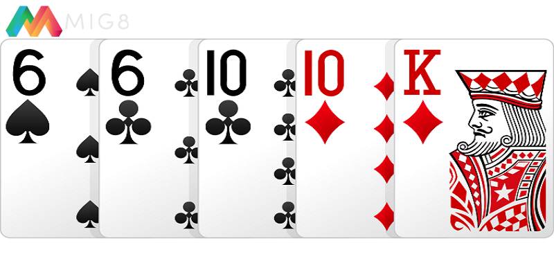 Khả năng thắng Poker từ Two Pair không cao